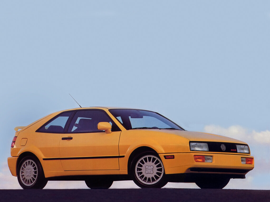 Volkswagen Corrado (53i) 1 поколение, хэтчбек 3 дв. (09.1988 - 07.1991)